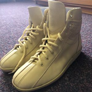 Vintage Yellow 80s Hightops